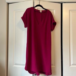 Magenta dress